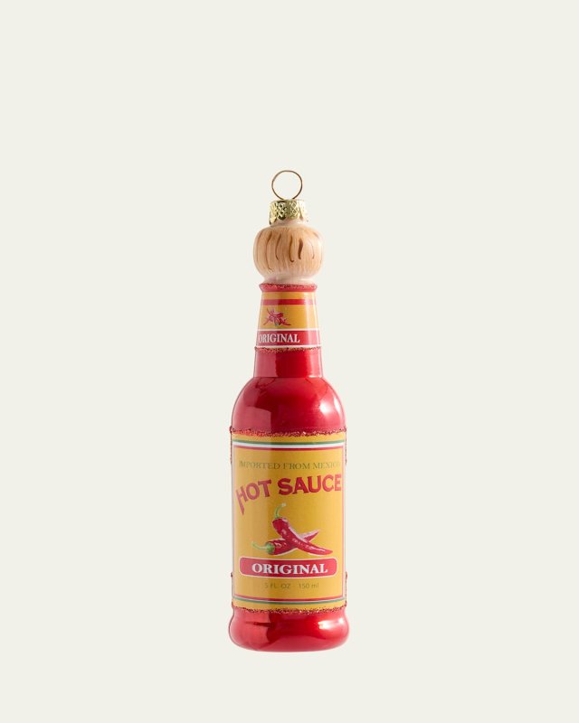 Hot Sauce Christmas Ornament
